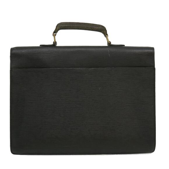 LOUIS VUITTON Epi Serviette Ambassador Business Bag Black M54412 - Picture 2 of 16